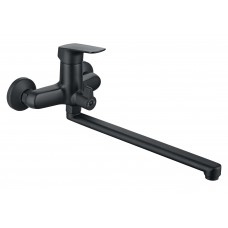 Смеситель для ванны AQUATEK Вега AQ1042MB однорычажный черный матовый Смеситель для ванны AQUATEK Вега AQ1042MB однорычажный черный матовый